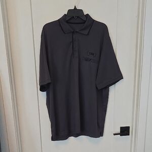 CSX Men's Black Polo Shirt